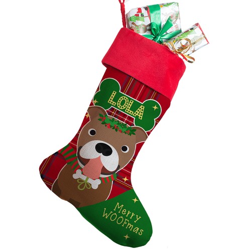Personalised dog christmas - dog,