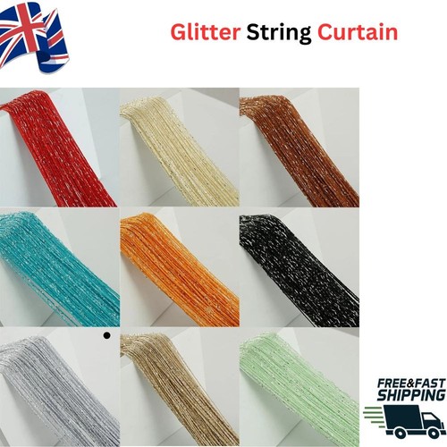 String curtain panels door fly - panels,