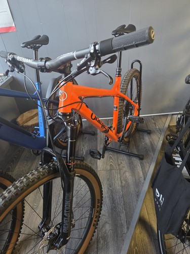 Orange crush mountain bike - mountain,