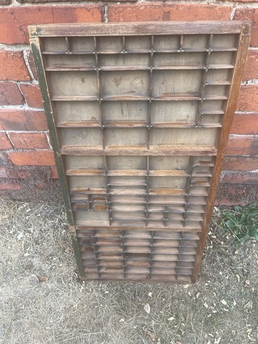 Lovely antique printer - lovely, type