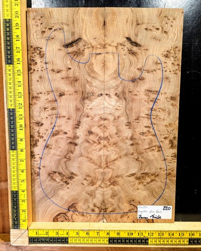 Elm burl guitar - elm,