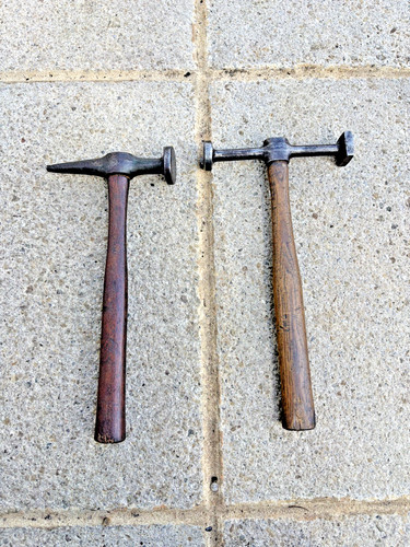 Vintage panel beaters hammers - panel,