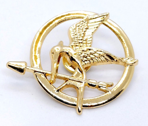 Mockingjay pin - pin, (rose