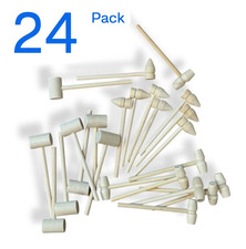 24 pack Wooden Mini Hammer