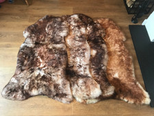 Spiced Brown Sheepskin Rug