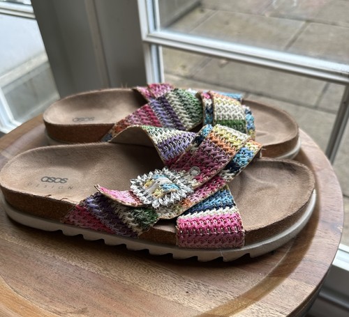 Asos multicoloured rafia - asos,