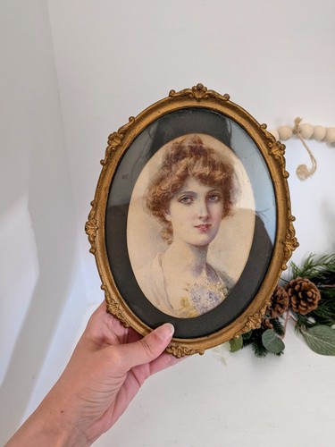 Vintage edwardian style lady - vintage,