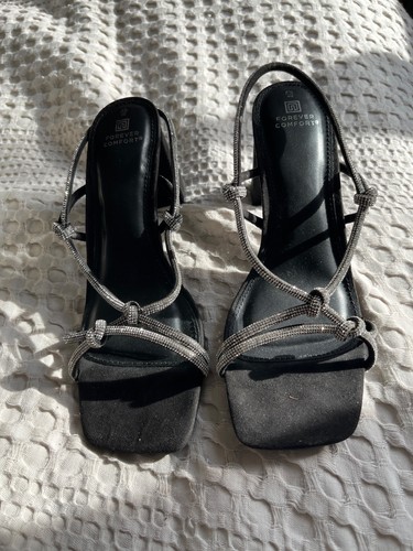 Next black silver slingback - next,