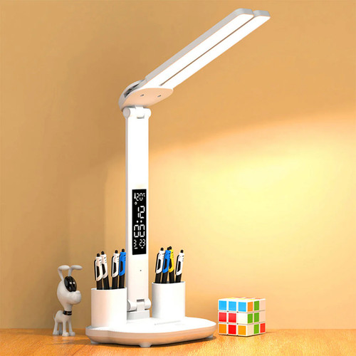 Led desk lamp with digital - lamp,