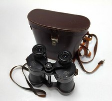 Ross London 7x50 Steplux Binoculars with Leather Case. Serial number 23063