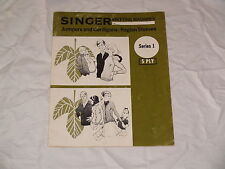 KNITTING MACHINE PATTERN BOOK SINGER  SERIES 1  5PLY SEE PHOTOS 