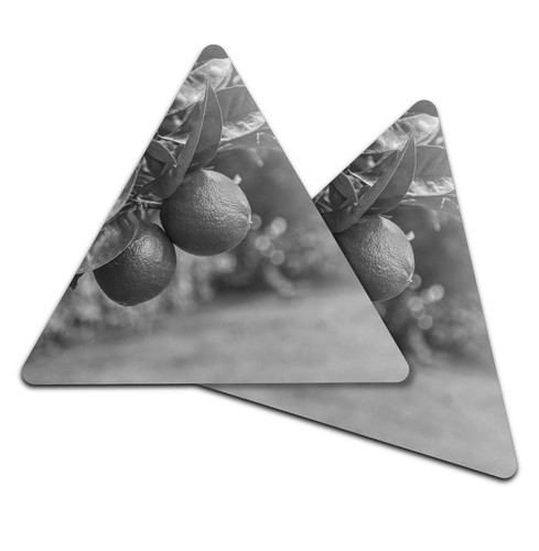 Triangle coaster bw - bw,