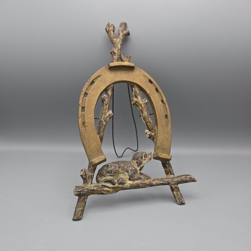 Antique cold painted brass - cold,