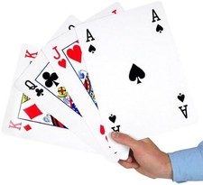 A4 Giant Playing Cards Plastic