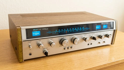 Akai 910db stereo receiver - aa-910db,