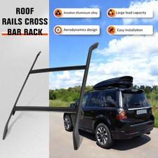 4Pcs Roof Rails Racks For Land Rover Freelander 2 L359 2006-2014 Cross Bar Black