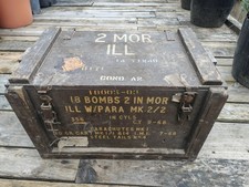  VINTAGE MILITARY ARMY WOODEN