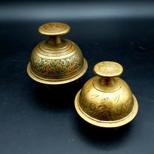 Brass enamel elephant foot - elephant,
