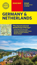 Philip'S Germany & Netherlands Road Map (Philip'S Sheet Maps)