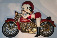 Vintage Large 17" Biker Betty