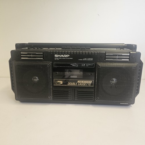 Vintage sharp stereo cassette - stereo,