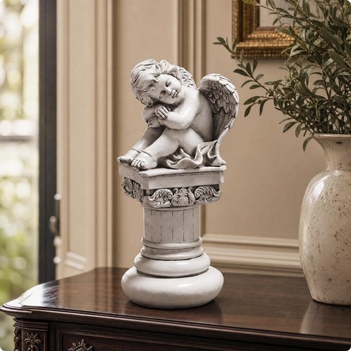 Resin angel statue - resin,