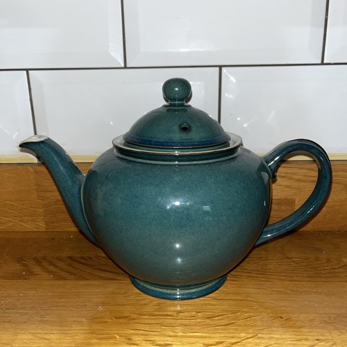 Denby greenwich teapot vintage - teapot,