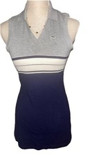 Lacoste Women’s Sleeveless Mini Dress  Navy Blue Size 38 EU 8/10 UK Excellent