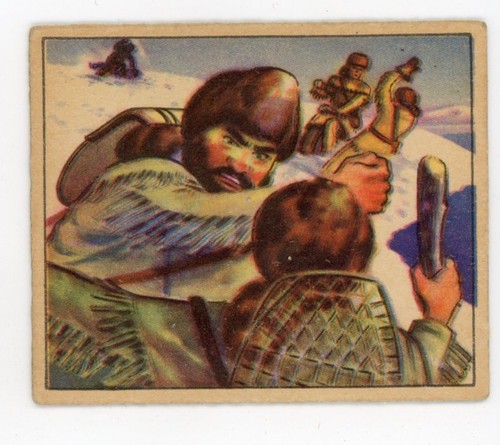 1949 bowman wild west - card, a