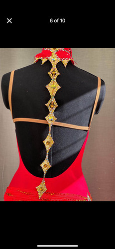 Latin dance dress size 8 - dance,