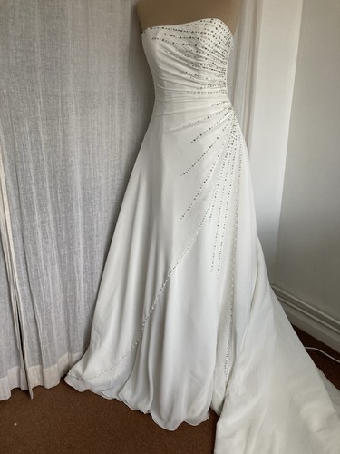 Maggie sottero ivory strapless - maggie,