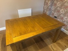 Oak Extendable Dining Table