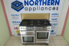 Rangemaster Nexus Steam 110cm Dual Fuel Range Cooker 110 Steam Cleaned QR275