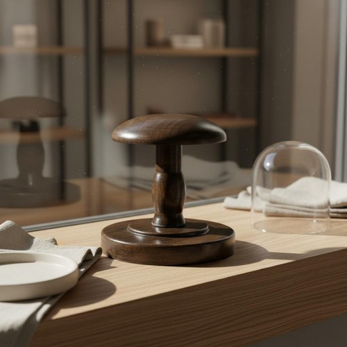 Wooden hat stand solid wood - hat,