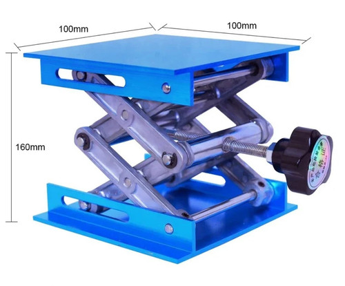 Lifting table aluminum - aluminum, bracket
