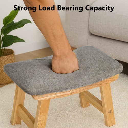 Wooden shoe stool footstool - shoe,