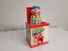 Vintage Retro Fisher Price Jack In A Box Fully Working Old Skool Cool Mancave