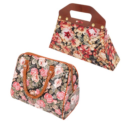 Floral print handbag - print, choice