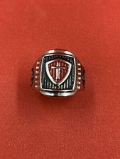Templar Cross Silver Ring