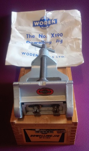 Woden dowelling jig - woden, x