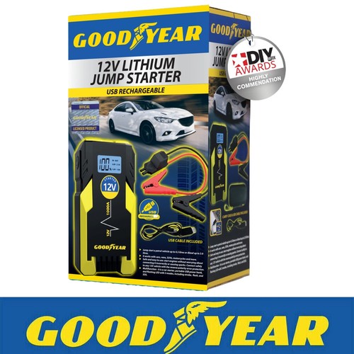 Goodyear 12v lithium jump - goodyear,