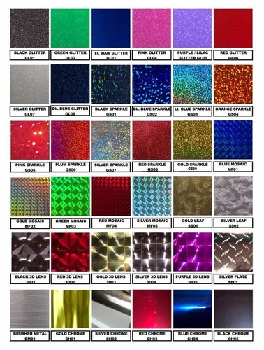 Glitter tile stickers - glitter,