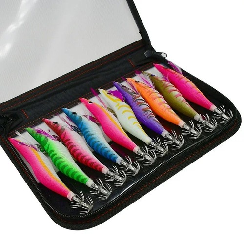 10pc luminous squid jig - 10pc, hook
