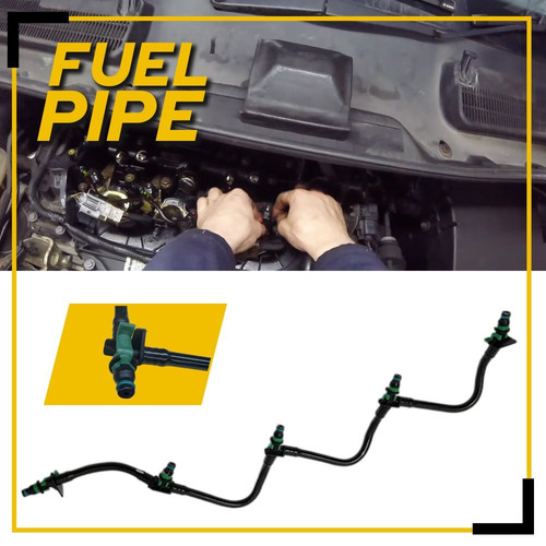 Fuel injector leak off pipe - injector,