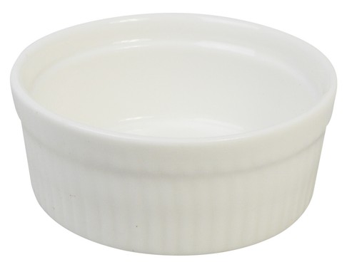 White ramekin dishes - ramekin, ramekins