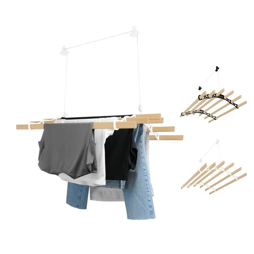 Clothes airer ceiling pulley - airer, 6