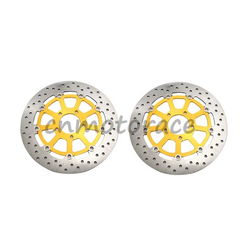 Gold front brake discs - brake, for