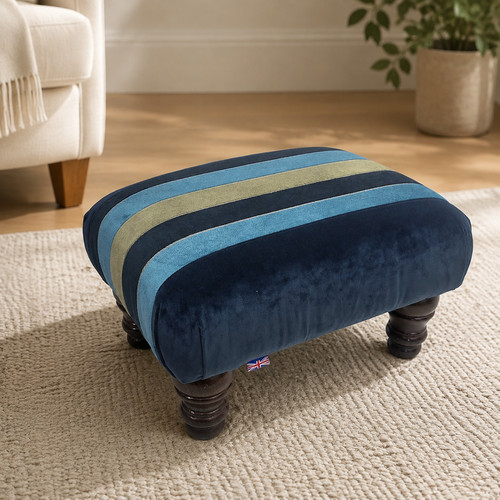 Handmade striped velvet - handmade,