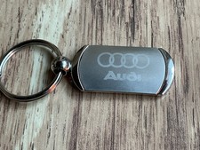 AUDI GENUINE KEYRING  metal