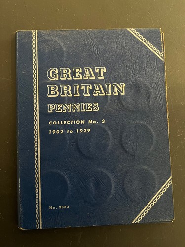 Whitman coin folder - coin,